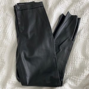 Vegan Leather Pants
